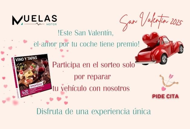 MuelasMotor: En San Valentín, el amor por tu coche tiene premio.